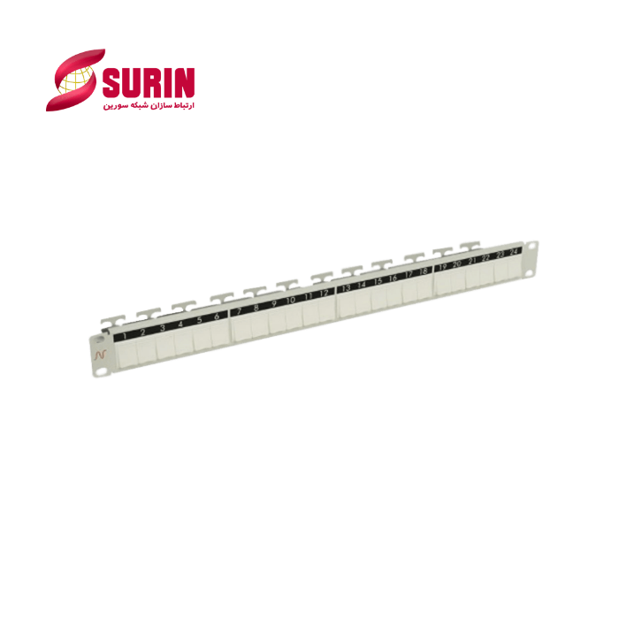 Patch panel 24 port Nexans	