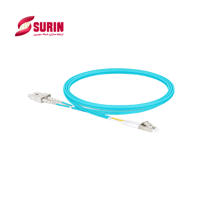 FO PATCH CORD SC-LC-OM3-DX-2M-UPC