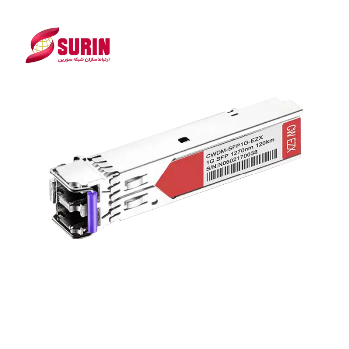 ماژول فیبر نوری سیسکو CWDM 1G EZX 1270 1610