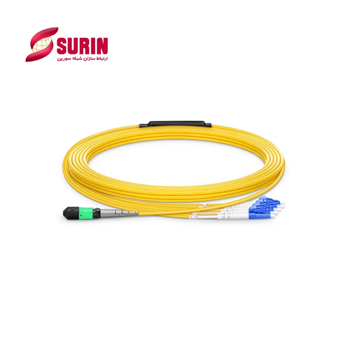 MTP Female - 4 LC UPC Duplex 8 Fibers Type B LSZH OS2 1m	